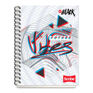 Cuaderno Profesional Scribe InBlack Raya 200 hojas Cuaderno Profesional Scribe InBlack Raya 200 hojas