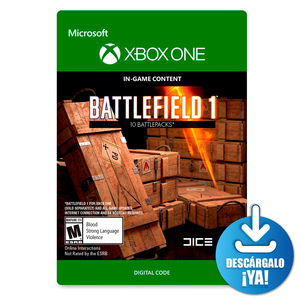 Battlefield 1 They Shall Not Pass / Xbox One / Completo de juego descargable Battlefield 1 They Shall Not Pass / Xbox One / Completo de juego descargable