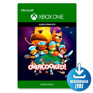 Overcooked / Xbox One / Juego completo / Código digital / Descargable
