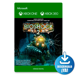 Bioshock 2 / Xbox One / Xbox 360 / Juego completo / Código digital / Descargable