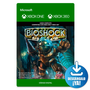 Bioshock / Xbox One / Xbox 360 / Juego completo / Código digital / Descargable