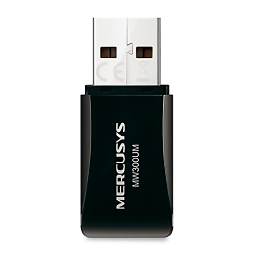 Adaptador de Red USB Mercusys Inalámbrico Negro | Office Depot Mexico