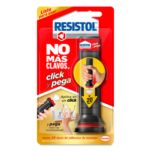Adhesivo de Montaje Resistol Click y Pega / 30 gr / 1 pieza Adhesivo de Montaje Resistol Click y Pega / 30 gr / 1 pieza
