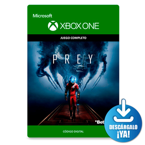 Prey / Xbox One / Juego completo / Código digital / Descargable