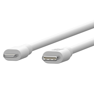Cable USB-C a Lightning Studio MFI Belkin 1.5 m Blanco Cable USB-C a Lightning Studio MFI Belkin 1.5 m Blanco