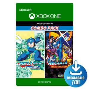 Mega Man Legacy Collection 1 y 2 Combo Pack / Xbox One / Juego completo descargable Mega Man Legacy Collection 1 y 2 Combo Pack / Xbox One / Juego completo descargable