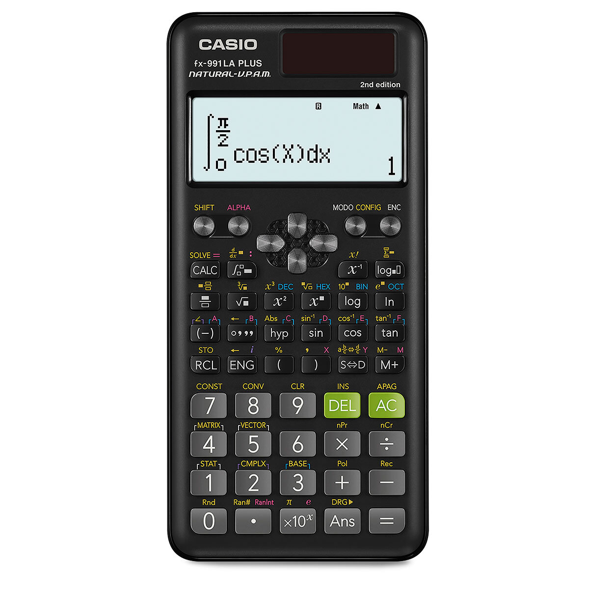 CALCULADORA CIENTÍFICA CASIO FX-991LA PLUS 2 (NEGRO) | Office Depot Mexico