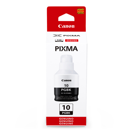 Botella de Tinta Canon GI-10 PGBK / Negro / 8300 páginas / G6010 / G5010 / M2010