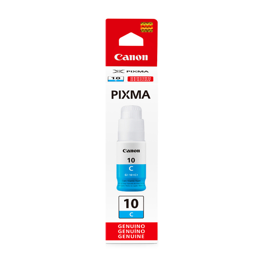 Botella de Tinta Canon GI-10 C / Cyan / 7700 páginas / G6010 / G5010
