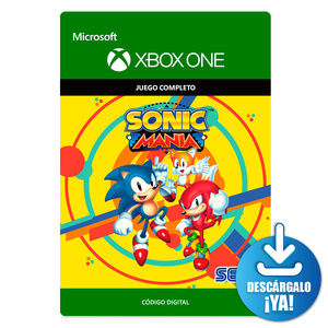 Sonic Mania / Xbox One / Juego completo / Código digital / Descargable