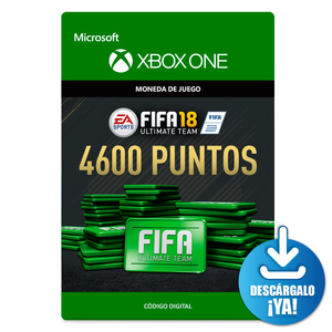 FIFA 18 Ultimate Team EA Sports Points / Xbox One / 4600 monedas de juego / Código digital / Descargable