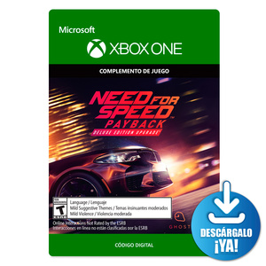 NEED FOR SPEED PAYBCK DLX XB1 NEED FOR SPEED PAYBCK DLX XB1