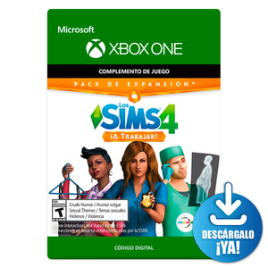 Los Sims 4 Pack de Expansión A trabajar / Xbox One / Complemento de juego descargable Los Sims 4 Pack de Expansión A trabajar / Xbox One / Complemento de juego descargable