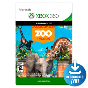 Zoo Tycoon / Xbox 360 / Xbox One / Juego completo / Código digital / Descargable