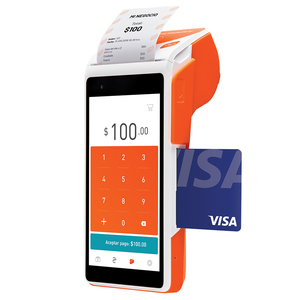 Lector de Tarjetas Bancarias Inalámbrico Clip Total / Bluetooth / WiFi / Naranja con blanco Lector de Tarjetas Bancarias Inalámbrico Clip Total / Bluetooth / WiFi / Naranja con blanco