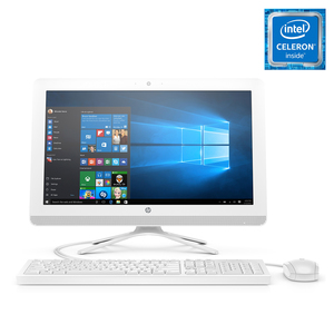 Computadora All in One Hp Pavilion 22-B402LA / Intel Celeron / 21.5 Pulg. / 500gb / 4gb RAM / Blanco Computadora All in One Hp Pavilion 22-B402LA / Intel Celeron / 21.5 Pulg. / 500gb / 4gb RAM / Blanco