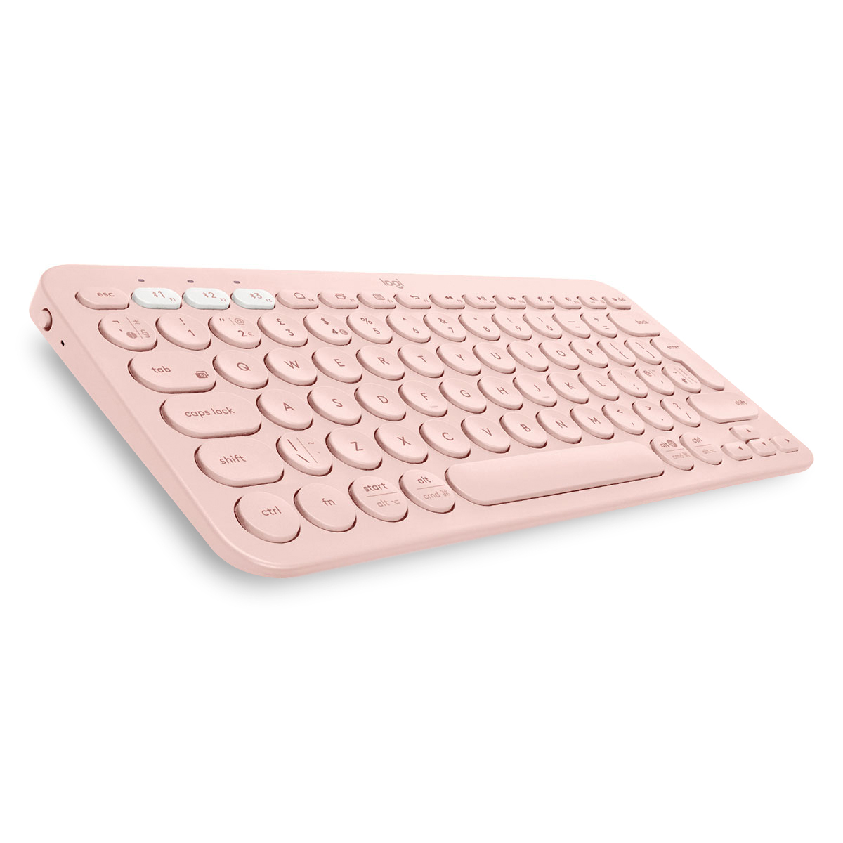 Teclado Inalámbrico Logitech K380 Bluetooth Windows Mac OS Android iOS  Estándar Rosa | Office Depot Mexico