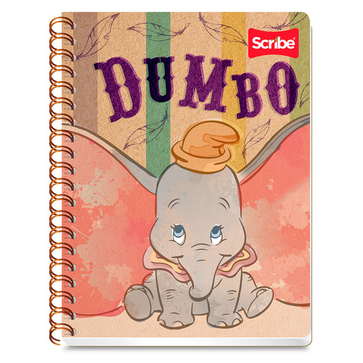 Cuaderno Profesional Scribe Disney Clásicos Raya 90 hojas
