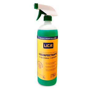 Desinfectante Antibacterial y Antiviral Lica Grado Hospitalario / 1 lt Desinfectante Antibacterial y Antiviral Lica Grado Hospitalario / 1 lt