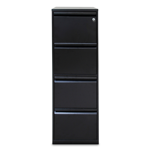 Archivero 4 gavetas Tam-Mex Metal Negro