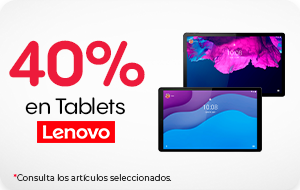 40% de descuento en Tablets Lenovo